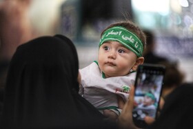 حضور پررنگ مادران بجنوردی در همایش شیرخوارگان حسینی