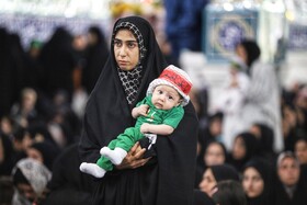 حضور پررنگ مادران بجنوردی در همایش شیرخوارگان حسینی