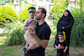 مراسم شیرخوارگان حسینی در مصلی رشت
