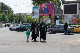 مراسم شیرخوارگان حسینی در مصلی رشت
