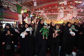 همایش شیرخوارگان حسینی سربازان ظهور  در مصلی شهرستان بابل