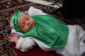همایش شیرخوارگان حسینی سربازان ظهور  در مصلی شهرستان بابل