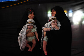 همایش شیرخوارگان حسینی سربازان ظهور  در مصلی شهرستان بابل