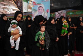 همایش شیرخوارگان حسینی سربازان ظهور  در مصلی شهرستان بابل
