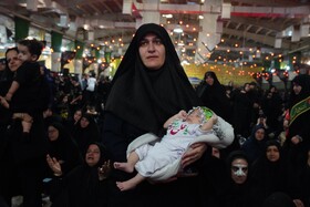 همایش شیرخوارگان حسینی سربازان ظهور  در مصلی شهرستان بابل