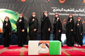 همایش شیرخوارگان حسینی سربازان ظهور  در مصلی شهرستان بابل