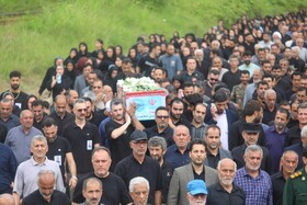 تشییع  شهید مظلوم وطن؛ آروین محمدی کتی‌لته در شهرستان سوادکوه -مازندران