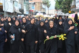 تشییع  شهید مظلوم وطن؛ آروین محمدی کتی‌لته در شهرستان سوادکوه -مازندران