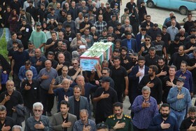 تشییع  شهید مظلوم وطن؛ آروین محمدی کتی‌لته در شهرستان سوادکوه -مازندران