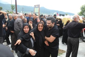 تشییع  شهید مظلوم وطن؛ آروین محمدی کتی‌لته در شهرستان سوادکوه -مازندران