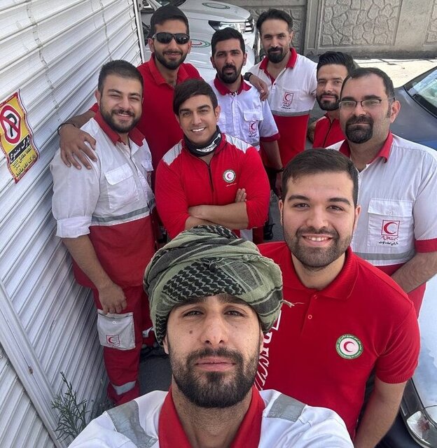 روایت آخرین سلفی امدادگر شهید