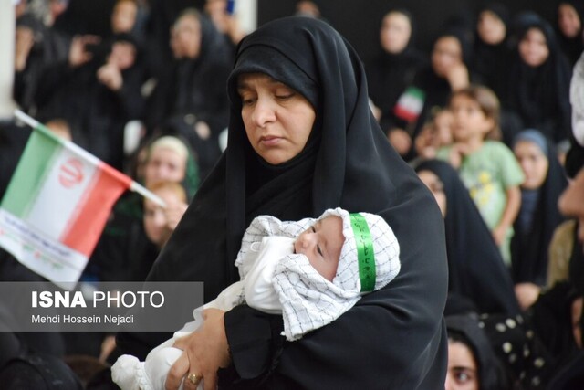 همایش شیرخوارگان حسینی در آستارا برگزار شد