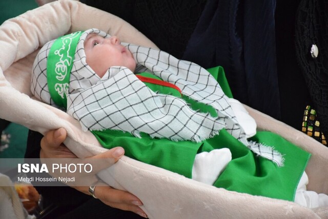همایش شیرخوارگان حسینی در آستارا برگزار شد