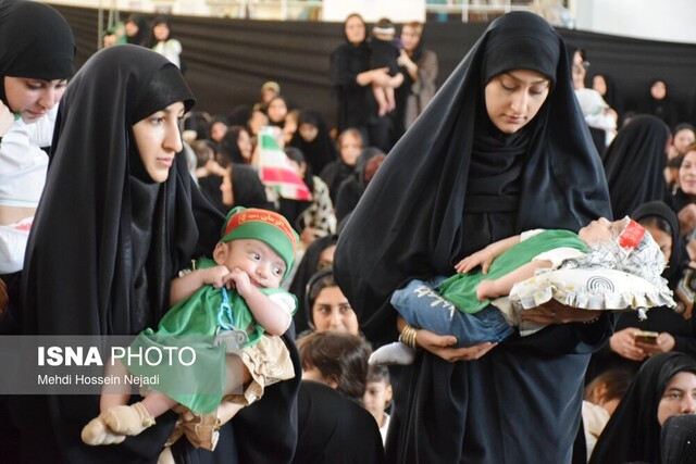 همایش شیرخوارگان حسینی در آستارا برگزار شد