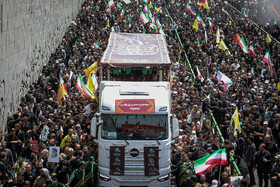 مراسم تشییع شهدای اقتدار - تهران