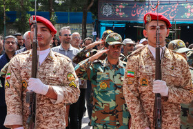 تشییع پیکر دو شهید  حمله رژیم صهیونیستی در زنجان