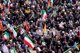 مراسم تشییع شهدای اقتدار - تهران
