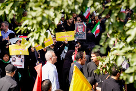 مراسم تشییع شهدای اقتدار - تهران
