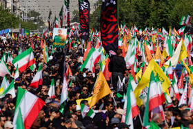 مراسم تشییع شهدای اقتدار - تهران