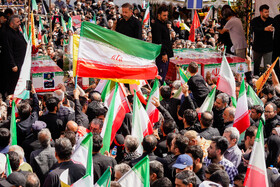 مراسم تشییع شهدای اقتدار - تهران