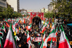 مراسم تشییع شهدای اقتدار - تهران