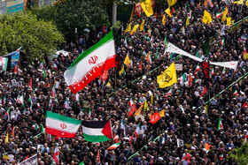 مراسم تشییع شهدای اقتدار - تهران