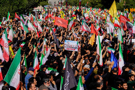 مراسم تشییع شهدای اقتدار - تهران