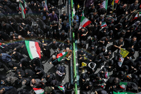 مراسم تشییع شهدای اقتدار - تهران