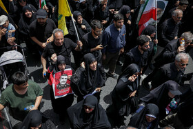مراسم تشییع شهدای اقتدار - تهران