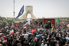 مراسم تشییع شهدای اقتدار - تهران