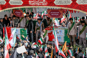 مراسم تشییع شهدای اقتدار - تهران