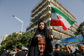 مراسم تشییع شهدای اقتدار - تهران