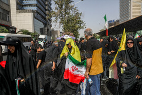 مراسم تشییع شهدای اقتدار - تهران