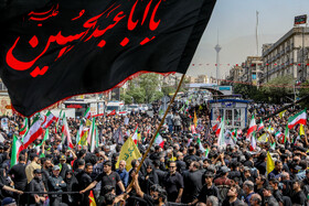 مراسم تشییع شهدای اقتدار - تهران