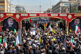 مراسم تشییع شهدای اقتدار - تهران