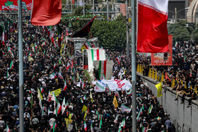 مراسم تشییع شهدای اقتدار - تهران