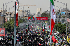 مراسم تشییع شهدای اقتدار - تهران