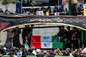 مراسم تشییع شهدای اقتدار - تهران
