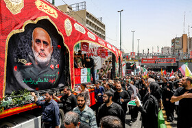 مراسم تشییع شهدای اقتدار - تهران