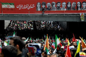 مراسم تشییع شهدای اقتدار - تهران