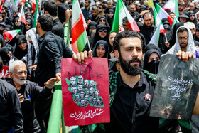 مراسم تشییع شهدای اقتدار - تهران