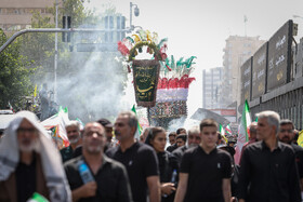 مراسم تشییع شهدای اقتدار - تهران