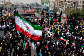 مراسم تشییع شهدای اقتدار - تهران