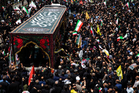 مراسم تشییع شهدای اقتدار - تهران