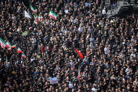 مراسم تشییع شهدای اقتدار - تهران