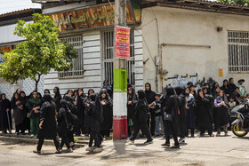 تشییع پیکر مطهر شهید«محمد حیدری» در روستای قادیکلای بزرگ قائمشهر