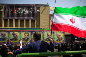 مراسم تشییع شهدای اقتدار - تهران