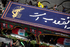مراسم تشییع شهدای اقتدار - تهران