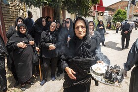 تشییع پیکر مطهر شهید«محمد حیدری» در روستای قادیکلای بزرگ قائمشهر
