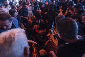 تشییع پیکر مطهر شهید«محمد حیدری» در روستای قادیکلای بزرگ قائمشهر